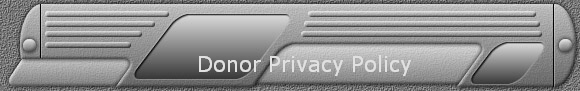 Donor Privacy Policy